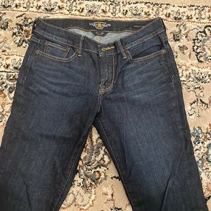 Lucky brand size 6 straight leg denim
